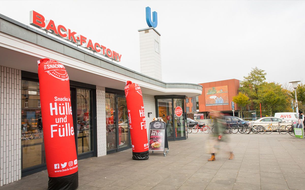 Neuer Store an der Hamburger U-Bahn-Station Feldstraße